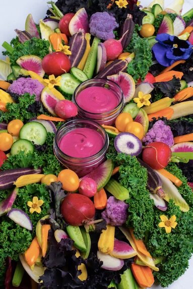 Luxe XL Groenteplank met Hummus 